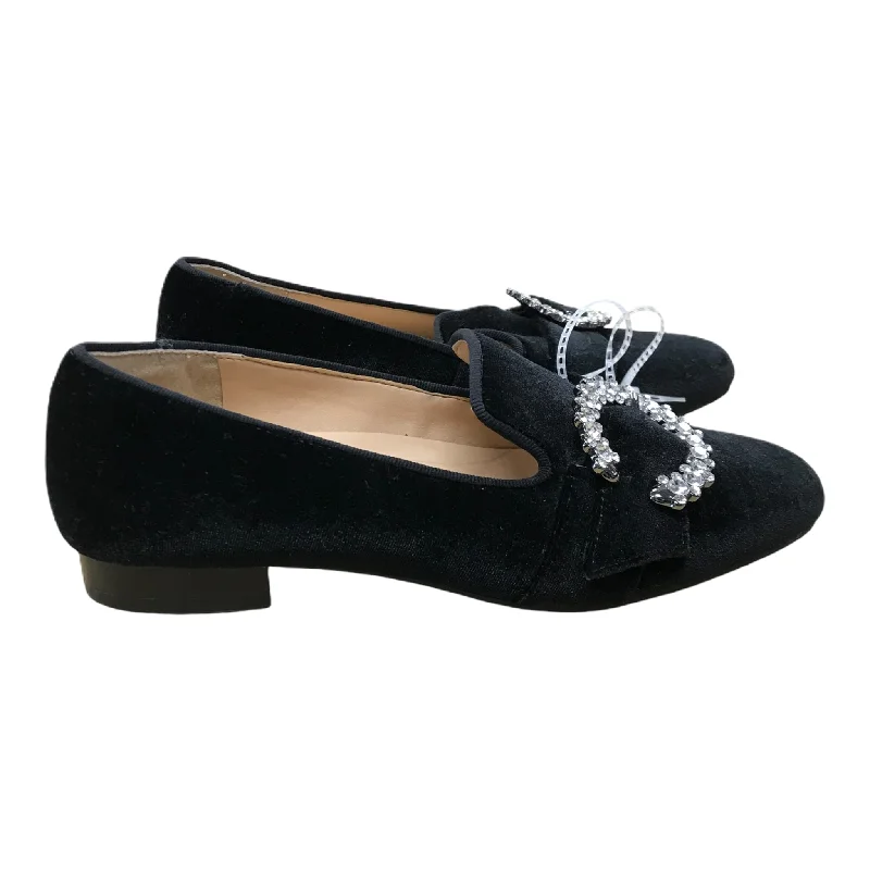 stylish flats for families-Shoes Flats By Alex Marie In Black, Size: 5