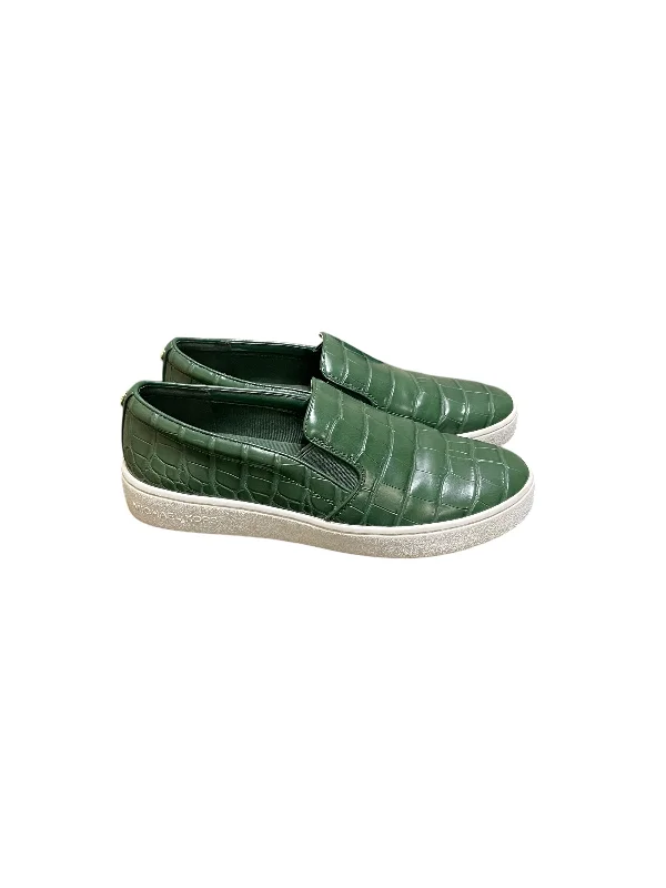 trendy flats for creatives-Shoes Flats By Michael Kors In Green, Size: 7.5