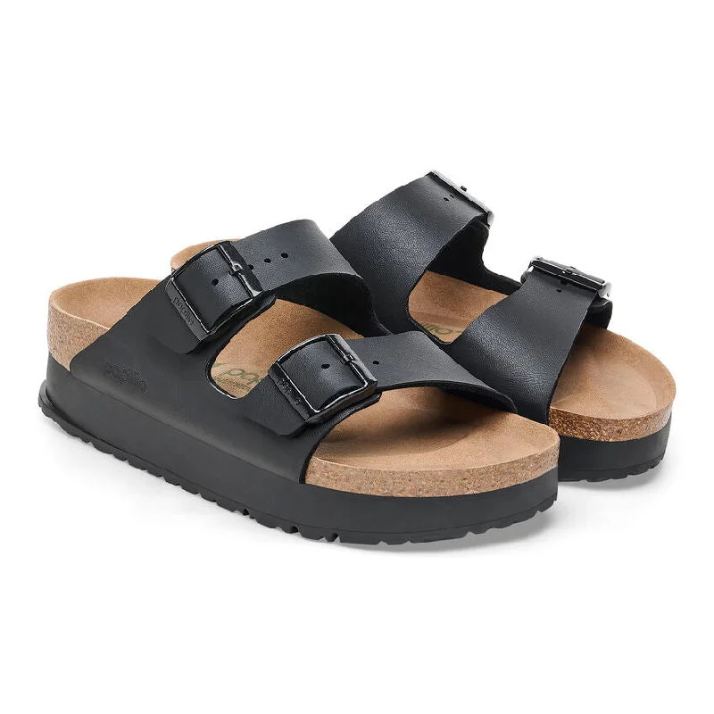 Sandals for everyday glow-Birkenstock Women's Arizona Flex Platform  - Black