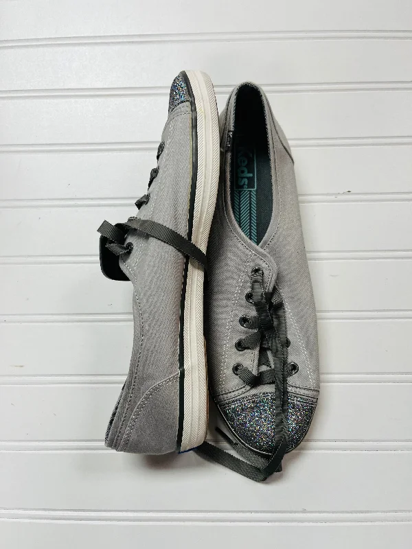 high-rise flats for sale-Shoes Flats By Keds In Grey, Size: 10