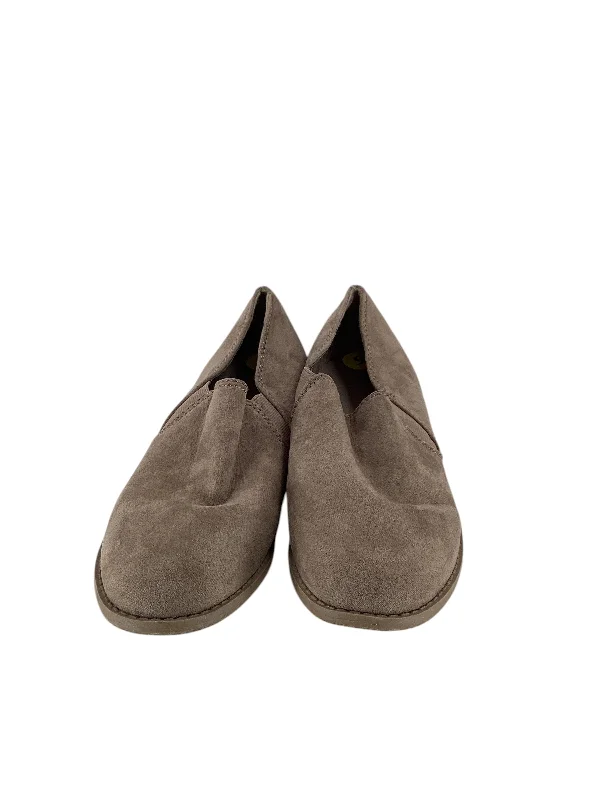 luxury flats for rent-Shoes Flats By Esprit In Brown, Size: 9