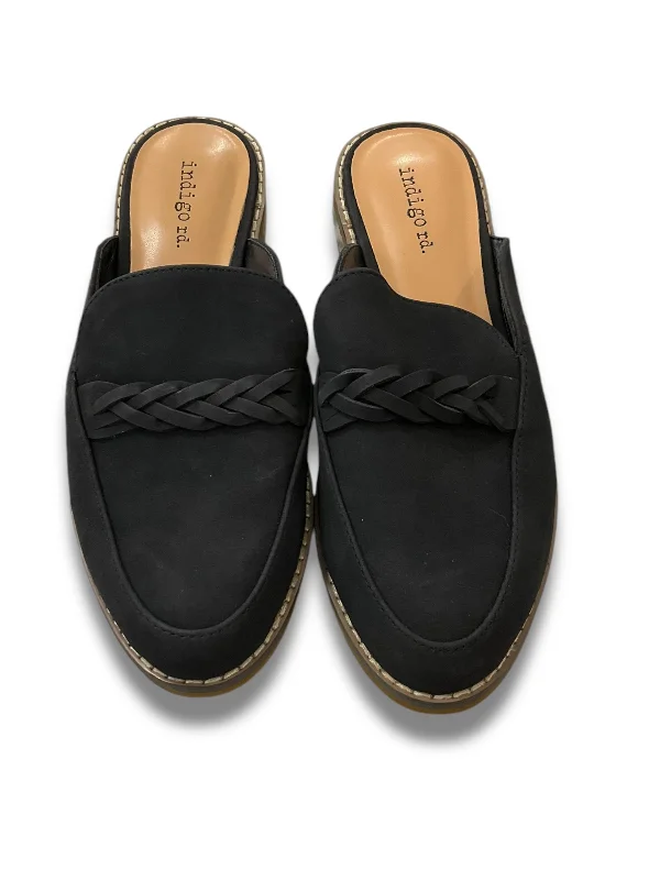 flats with cozy bedrooms-Shoes Flats By Indigo In Black, Size: 6.5