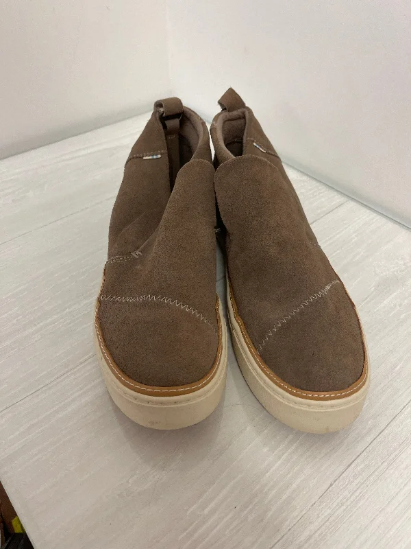 how to refresh small flats-Shoes Flats By Toms In Brown, Size: 9.5