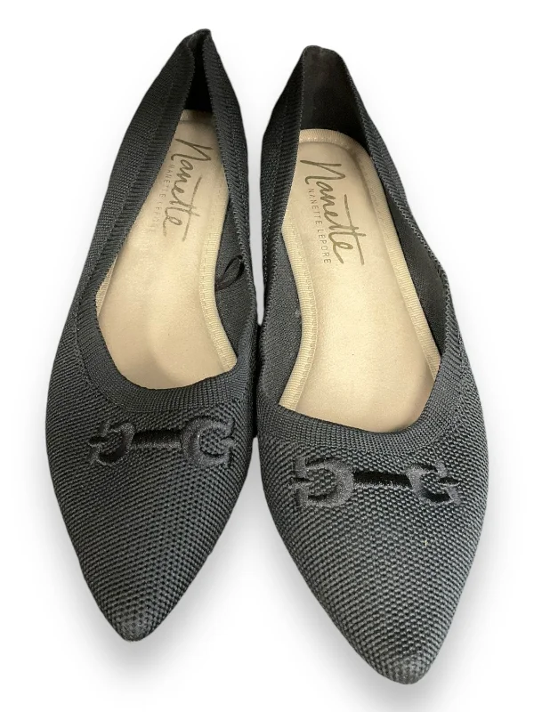 flats near public libraries-Shoes Flats By Nanette By Nanette Lepore In Black, Size: 7.5