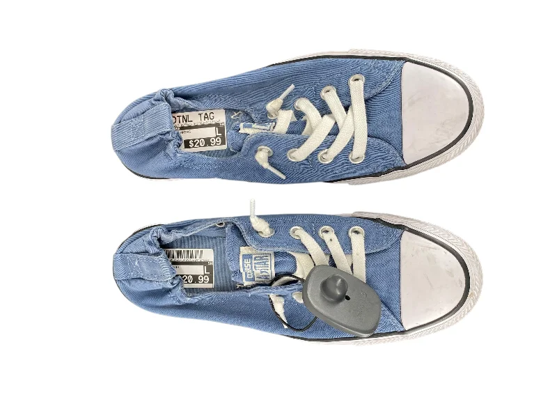 Athletic shoes with light padding-Shoes Sneakers By Converse In Blue, Size: 9