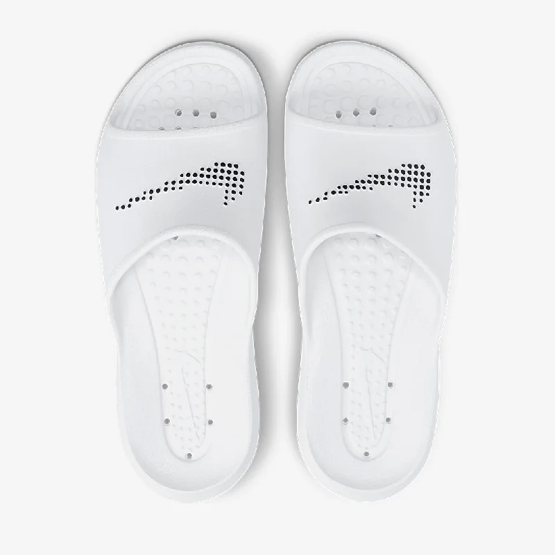 Soft glitter mules-Nike Victori One Shower Slide White