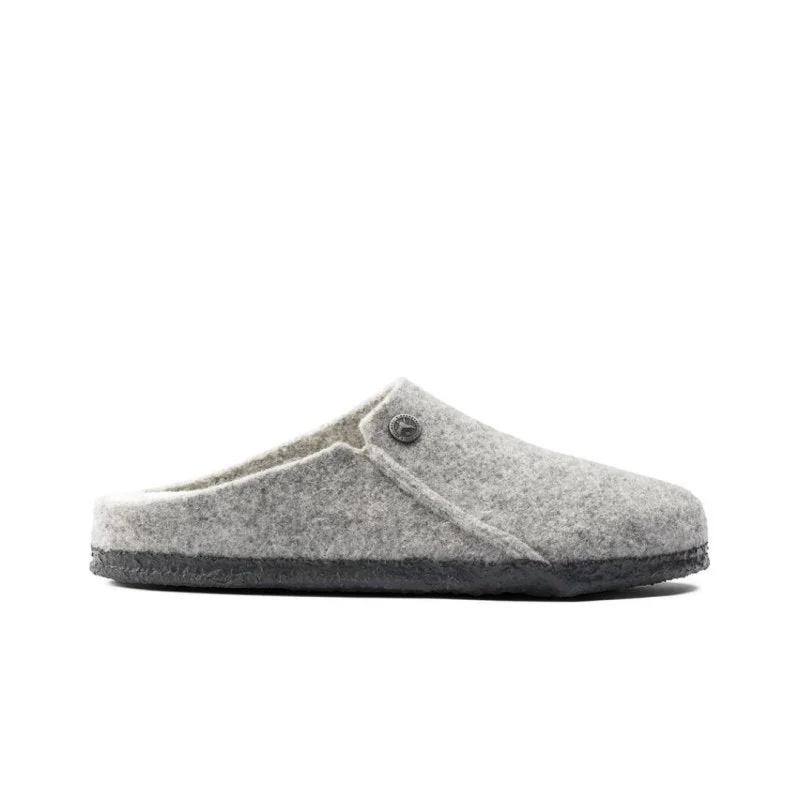 Kids’ robot slippers-Birkenstock Zermatt Shearling - Light Gray