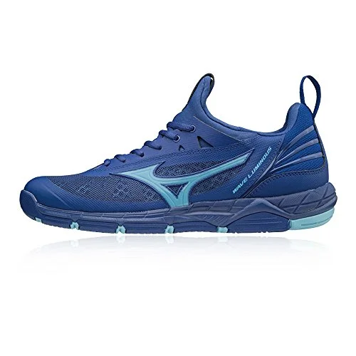 Athletic shoes for muddy paths-Mizuno Herren Wave Luminous Sneakers, Mehrfarbig (Sodaliteblue/Airblue 001), 45 EU