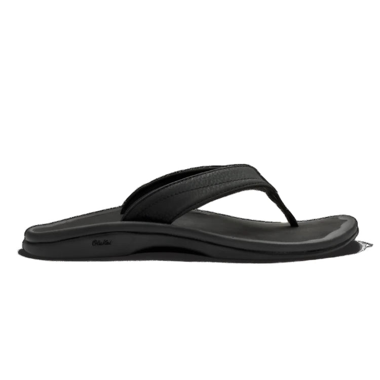 Sandals with soft vibes-Olukai Women's Ohana Sandal - Black/Black