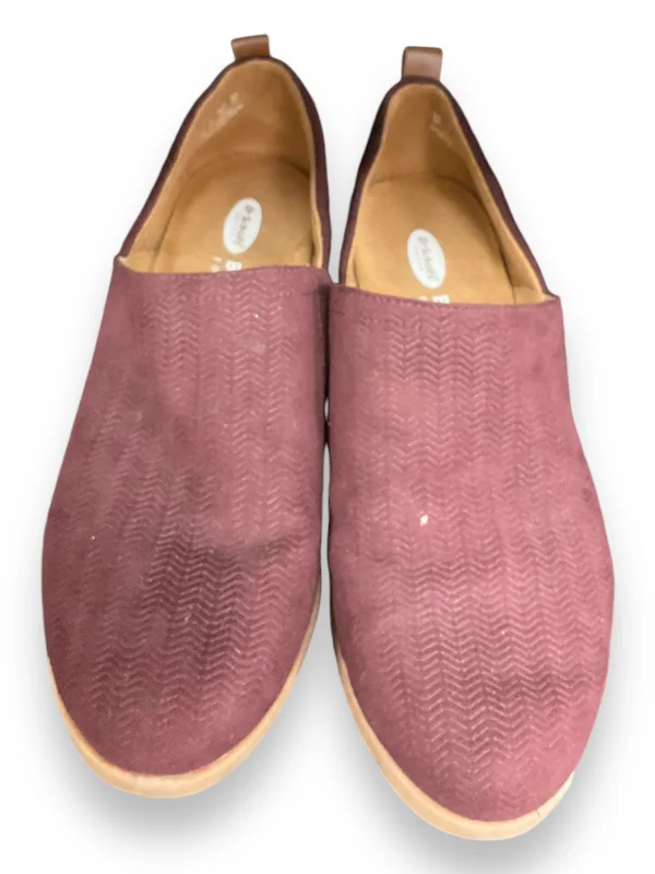 budget flats in city-Shoes Flats Loafer Oxford By Dr Scholls In Burgundy, Size: 6