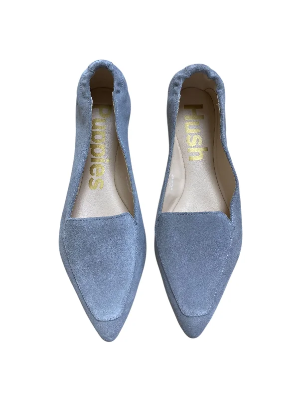 cozy flats for seniors-Shoes Flats By Hush Puppies In Grey, Size: 8.5