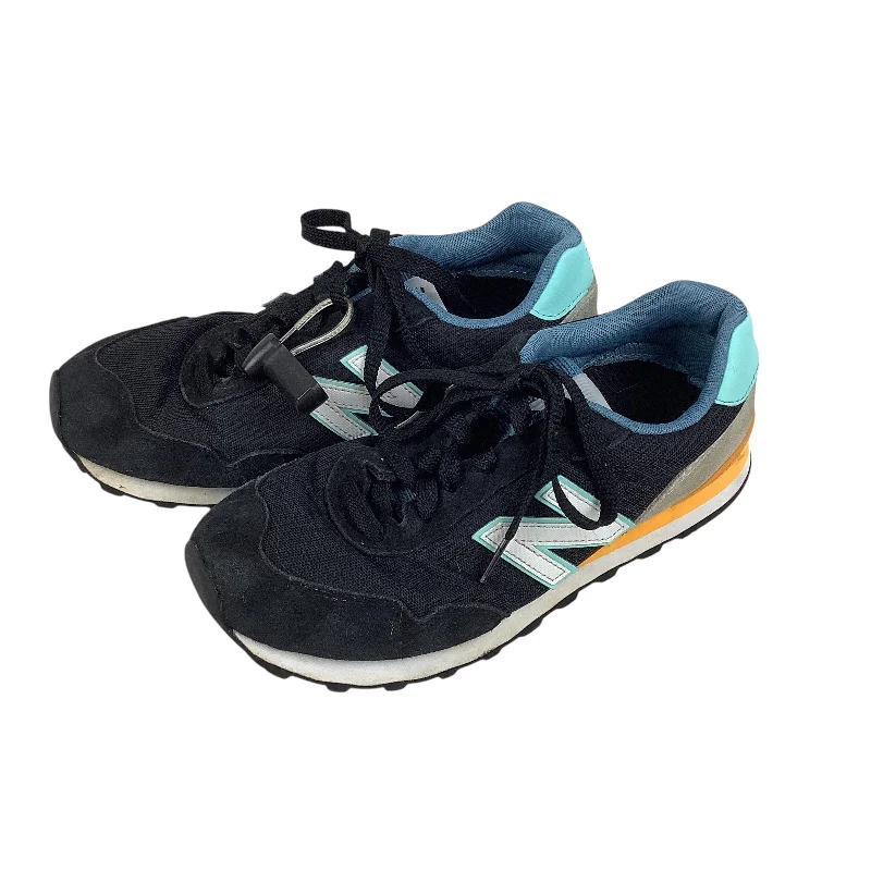 Athletic shoes for active treks-Shoes Sneakers By New Balance In Black & Blue, Size: 8.5