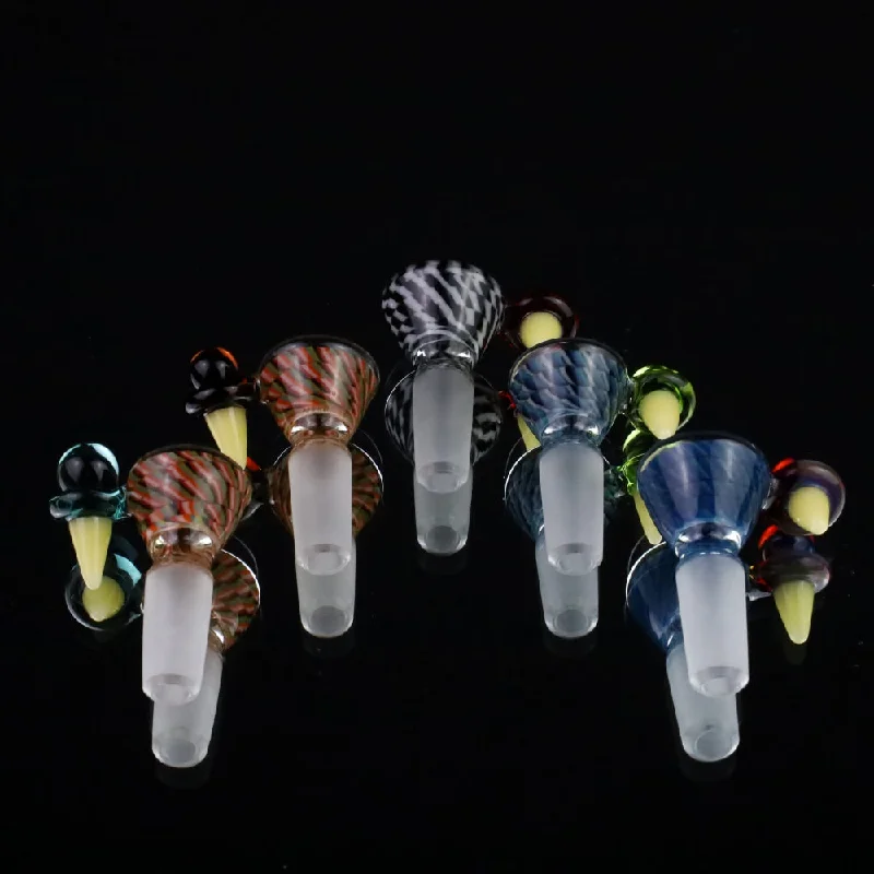 Plush rhino mules-Chunk Glass 10mm Inside Out Slide