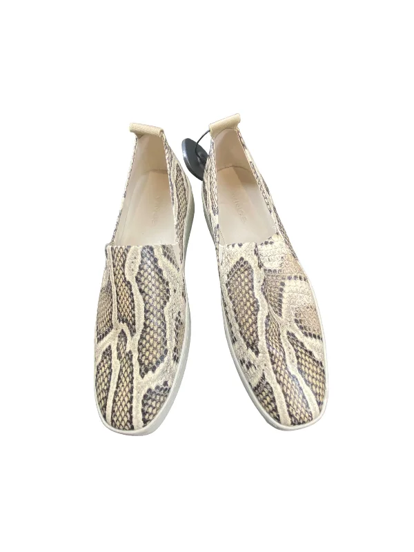 flats for small spaces-Shoes Flats By Vince In Snakeskin Print, Size: 6.5