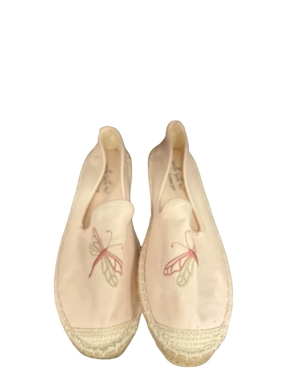 modern flats for sale-Shoes Flats Espadrille By Clothes Mentor In Pink, Size: 7