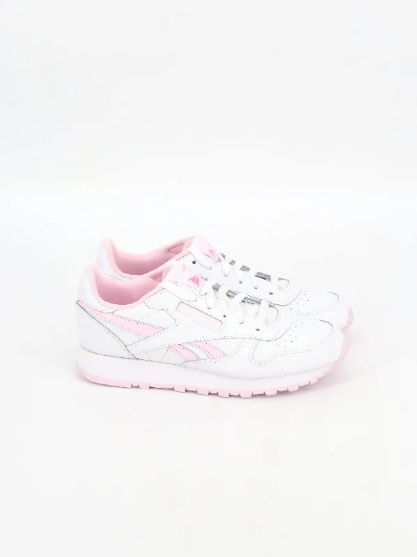 Athletic shoes for weekend hikes-Women's Textured Sneakers,White/Pink