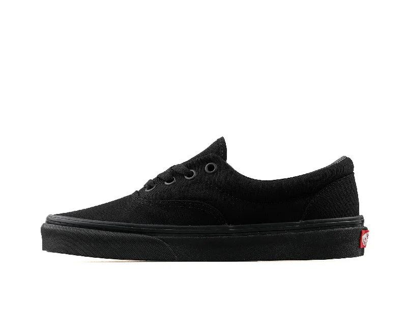 Athletic shoes with firm cushioning-Vans U Era Unisex-Erwachsene Sneakers, Schwarz (Black/Black BKA), 38.5 EU (5.5 UK) (6.5 US)