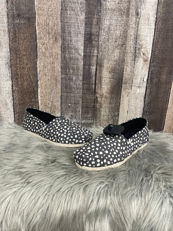 eco-friendly flats design-Shoes Flats By Toms In Polkadot Pattern, Size: 7.5