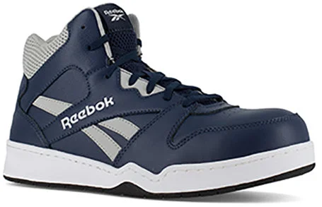 Athletic shoes for trail lovers-Reebok RB4133 - Men's Composite Toe Hi-Top Retro ESD Athletic