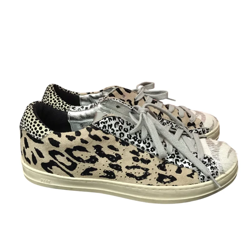 Athletic shoes for crossfit training-Shoes Sneakers By P448 In Animal Print, Size:6