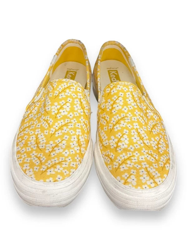 flats with parking included-Shoes Flats By Keds In Yellow, Size: 6