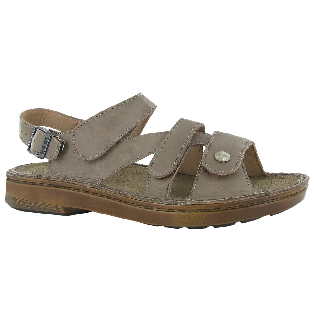 Sandals for summer outings-Naot Women's Fleur Sandal - Soft Stone Leather