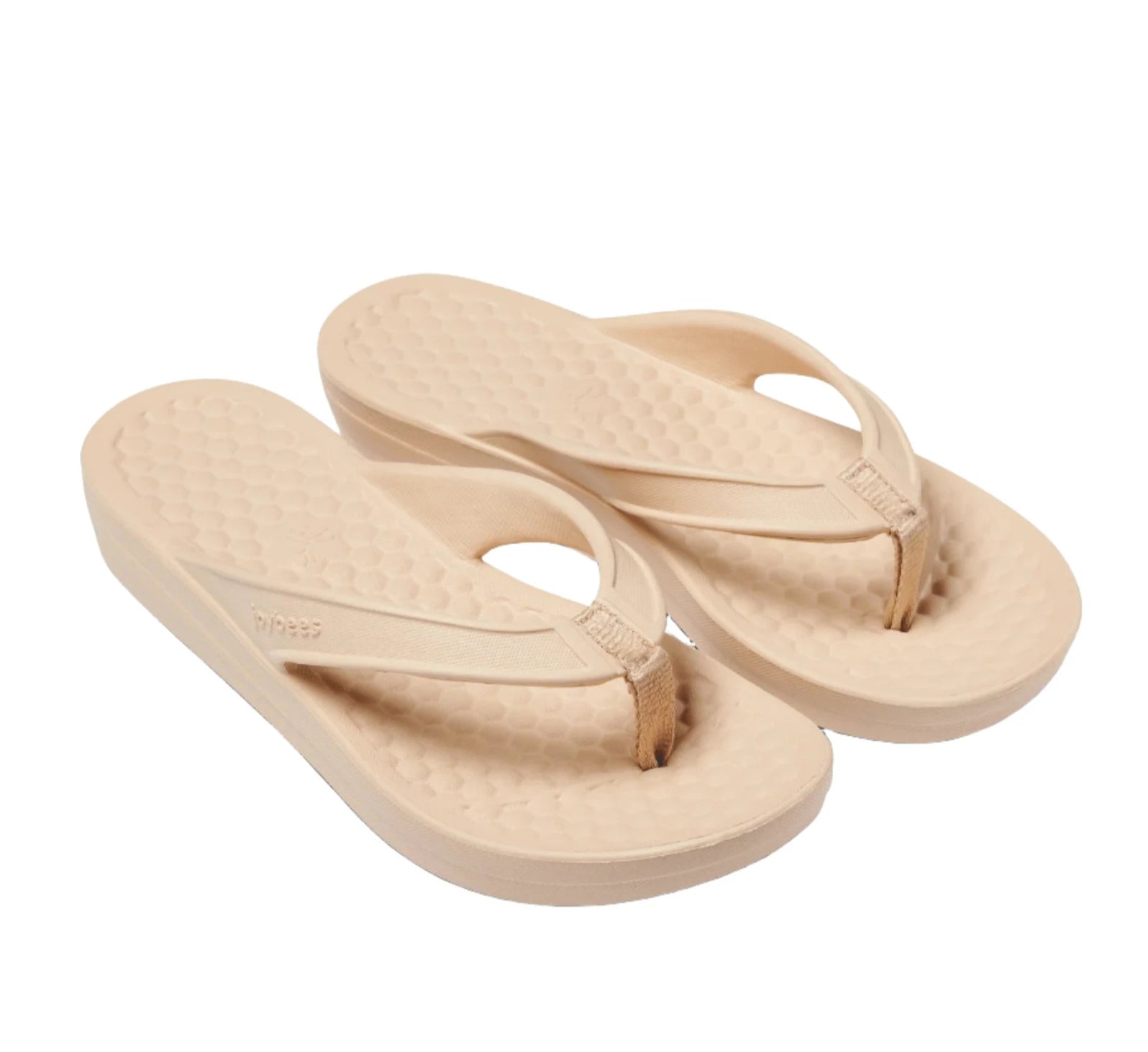 Sandals with durable stitching-Joybees Women's Varsity Flip Sandal - Frappe