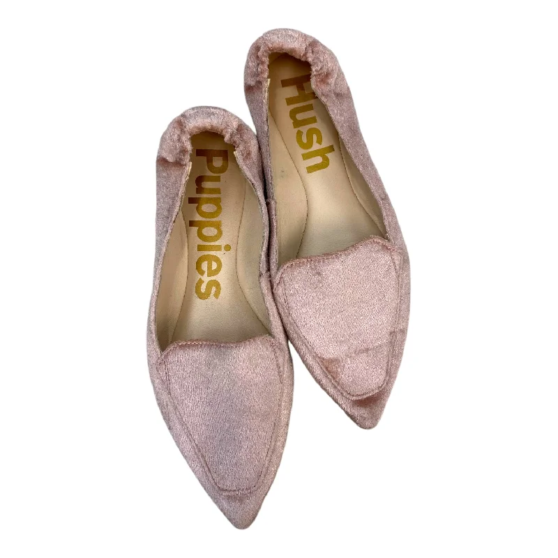 flats for small budgets-Shoes Flats By Hush Puppies In Pink, Size: 6.5