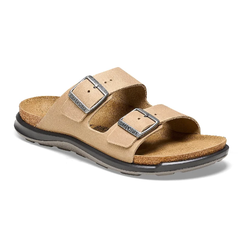 Sandals with bold glow-Birkenstock Women's Arizona Crosstown Oiled Leather - Tabacco Brown